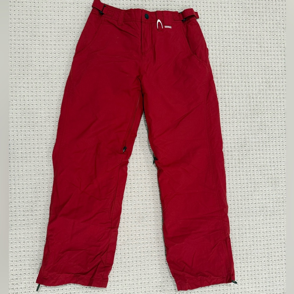 OAKLEY Red Women's Snowboarding ski Pants Sz Med